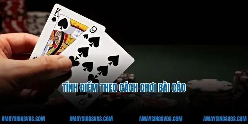 Tính điểm theo cách chơi bài cào