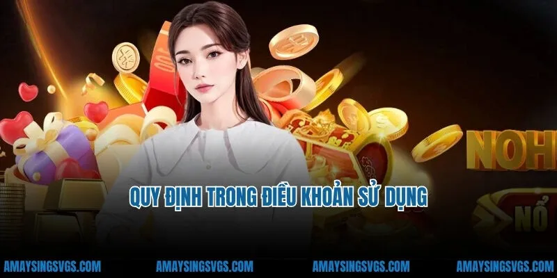 Quy định trong điều khoản sử dụng