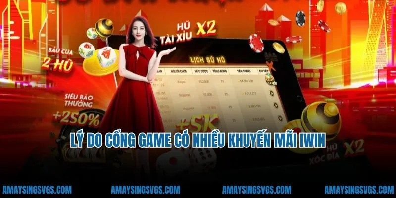 Lý do cổng game có nhiều khuyến mãi iWin